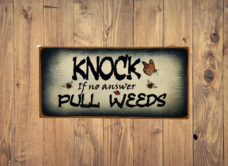 Knock Pull Weeds